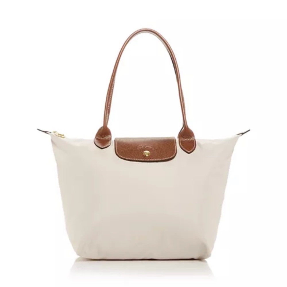 Longchamp- Le Pliage Original Medium Nylon Tote Bag in Paper